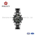 Fashion Square Quartz Roman Dial Crystals Decorate Clock Luminous Women Watch